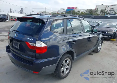 2007 BMW X3 3.0Si from USA, damaged, VIN WBXPC93427WF03325